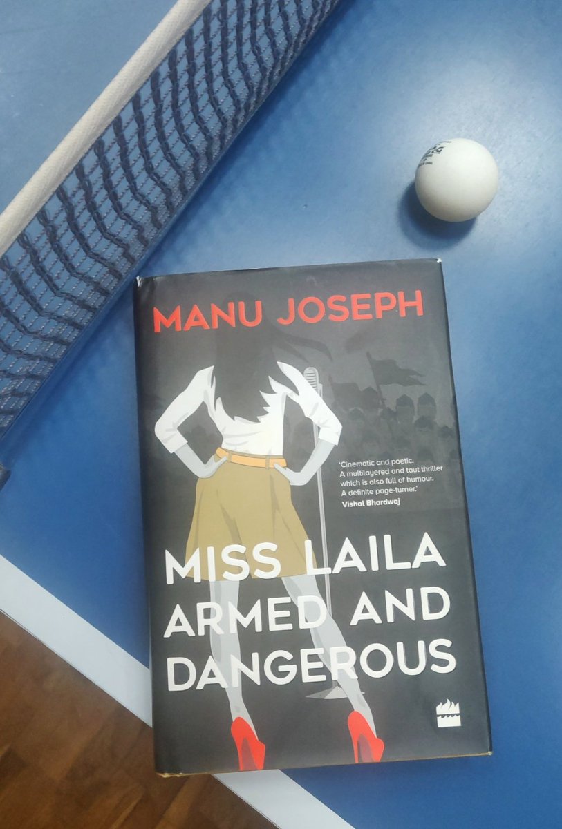 #21 If reading out the news without even properly attempting to mask identities qualifies as fiction, only then can 'Miss Laila, Armed and Dangerous' by Manu Joseph be classified as one. There are a few good one liners, but they're too far apart. Disappointing.