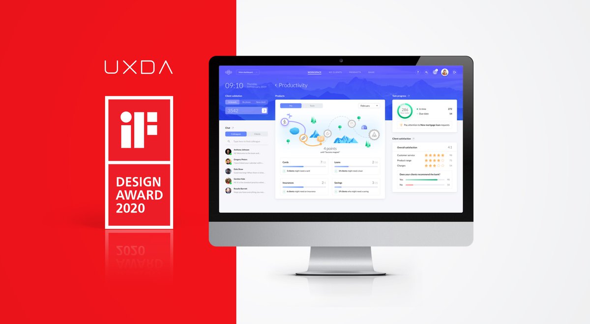We have won the world-famous <a href="/iFDESIGNAWARD/">iF DESIGN</a> 🏆🏆

UXDA got one of the world's MOST prestigious design awards for the #UX transformation of the ITTI Digital core banking solution.

#uxdesign #banking #design #digitaltransformation #iFdesign #iFdesignaward #ifdesignaward2020