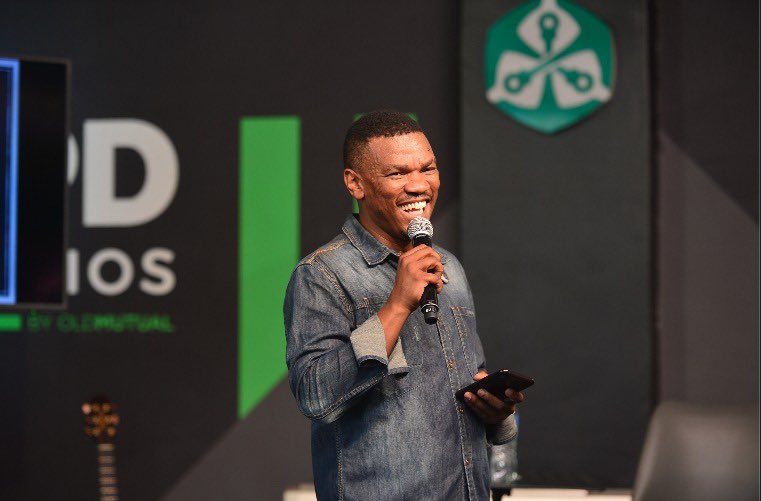 OldMutualSA's tweet photo. TKZee, tax and talent! Zwai Bala has a candid conversation about music and money matters at #AMPDStudios for the #AMPDMasterclass. https://t.co/apl1kXFZXj
