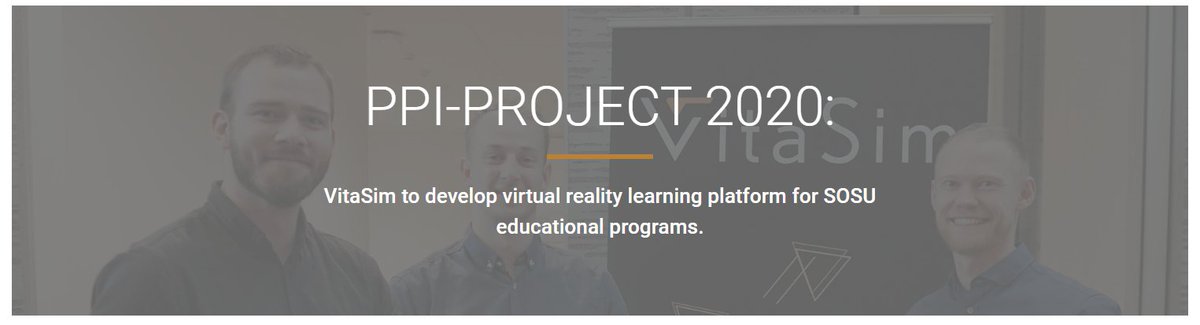 READ ABOUT OUR PPI-PROJECT HERE: 
vitasim.dk/projects/

#VitaSim #VitaSimDK #VR #welfaretech #SOSU #createsolutions @WelfareTechWTR <a href="/SyddanskUni/">Syddansk Universitet</a> #ppiproject #opiprojekt