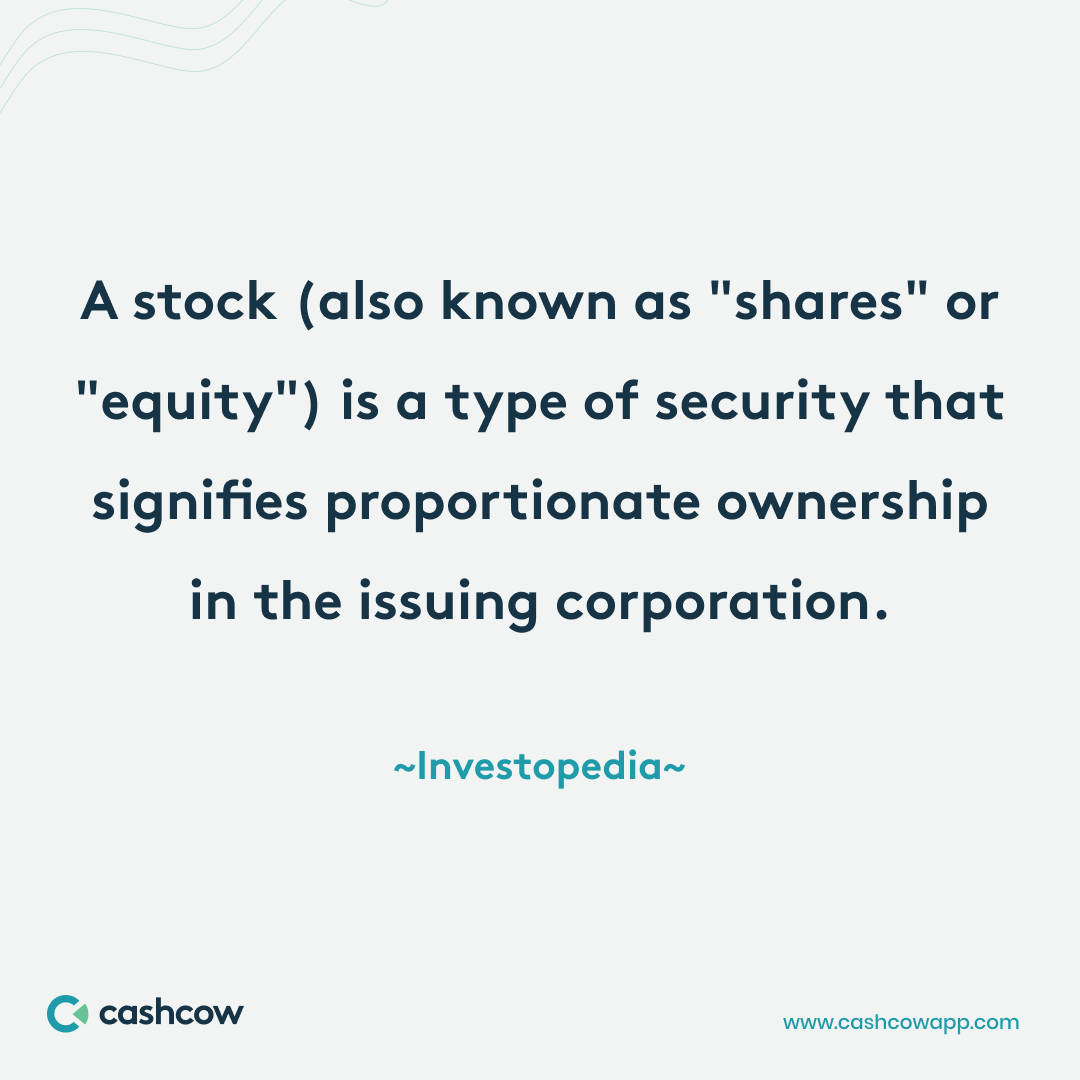 getcashcow's tweet photo. Do you know what a stock is?
#TuesdayThoughts #tuesdayMotivation https://t.co/3dy409Ojke