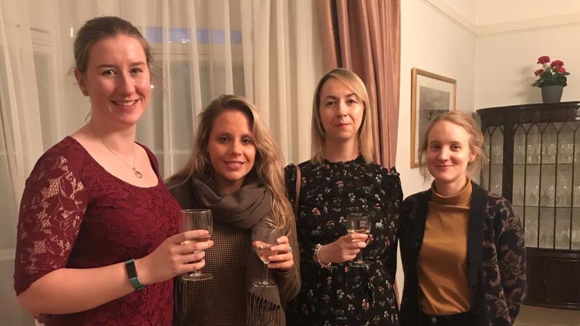 IrishEmbFinland's tweet photo. We were delighted to host a gathering last night of Irish scientists working in Finland. Great minds, thinking differently. 🔬🔎☘️ #irishscience #irishscientists #irishresearch https://t.co/UaDF7n6gwF