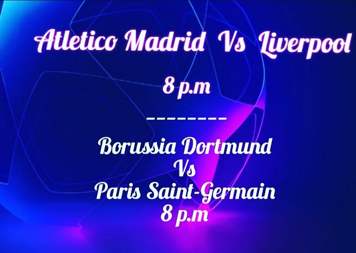 All the Champions league action tonight from 8 p.m