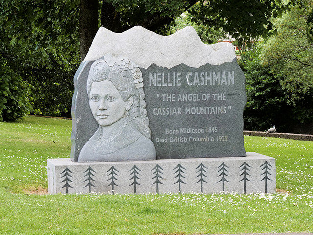 Nellie Cashman. Gold prospector & businesswoman! c 1845-1925. Born near Cobh, Cork. Set up boarding houses over US & Canada! Led expedition to save trapped miners in BC; "Angel of the Miners"! Financed miners hospitals & sister's kids! At 77, champion woman dog musher of world!