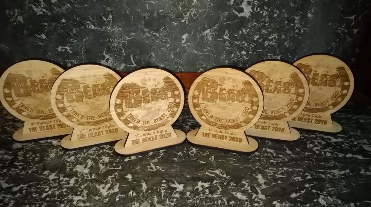 TheBeastRun's tweet image. Winner, winner, chicken dinner. Who will be taking one of these beauties home on 1st March?
thebeastrun.co.uk
@UpandRunningNOT @MountainFuel_UK @TheWolfHut  @MeltonSport @Mudstacle