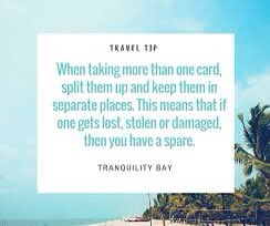 MoVacations's tweet photo. When taking more than one card, split them up and keep them in separate places. You’ll have a spare if one is lost, damaged, or stolen.

What are you waiting for? DM for details. 
#savethedate #bookthetrip #movacationsnow #igo4less #travelsavings #businesspartner #workwhenever https://t.co/h6KxesTRd7