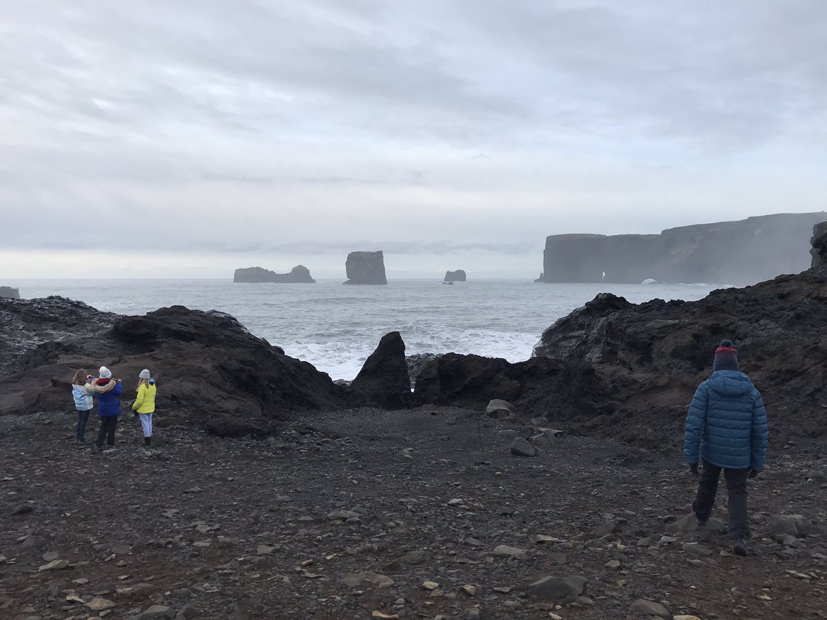 BohuntWokingham's tweet image. Stop number 3 of the day, exploring the cliff tops, now it’s time to go explore the black sand coastline #enjoyrespectachieve #geography #studentexplorers
