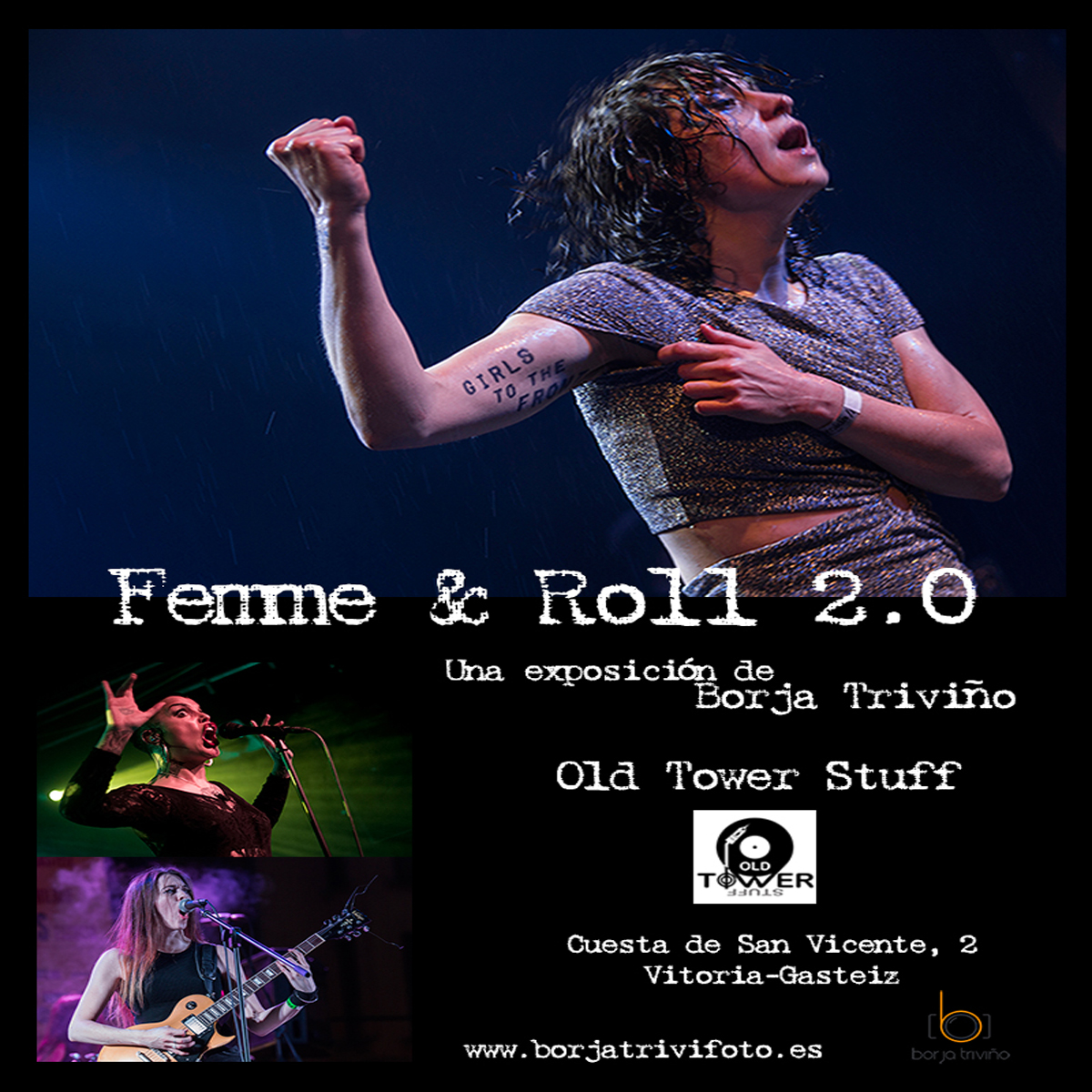 dalepunkidale's tweet photo. Si estáis por el norte, no dudéis en ir a #Oldtowerstuff de #Vitoria y disfrutar de la expo fotográfica de @Borjatrivi títulada "Femme & Roll 2.0" https://t.co/z98yvvZpX3