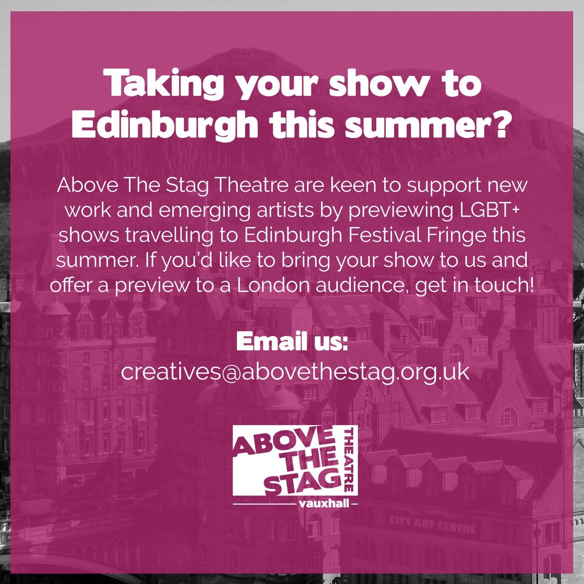 Above The Stag tweet media