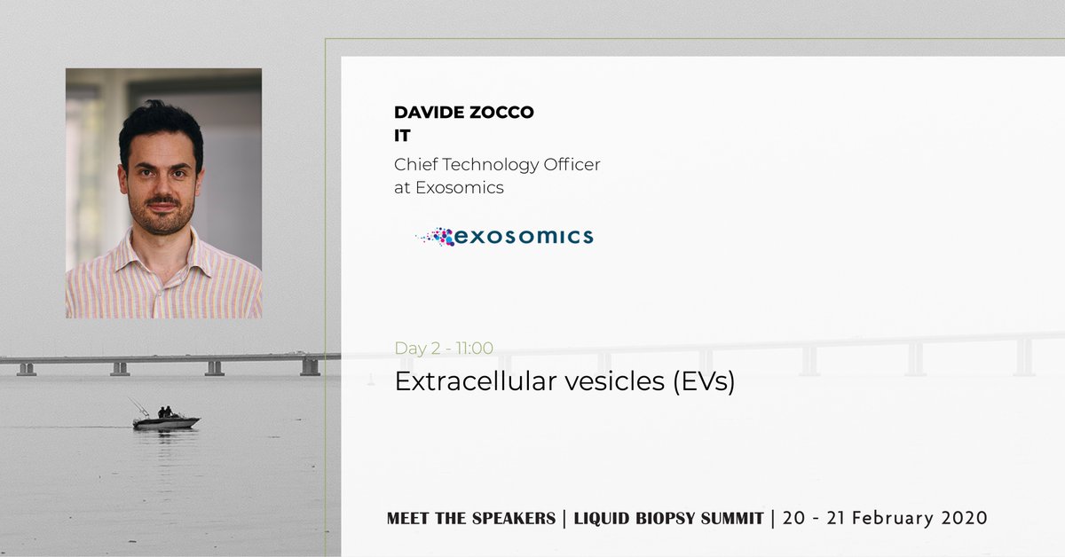 Exosomics' CTO Davide Zocco will speak at the Liquid Biopsy Summit in Lisbon on Fri-Feb-21!
biotechpharmasummit.com/wp-content/upl…