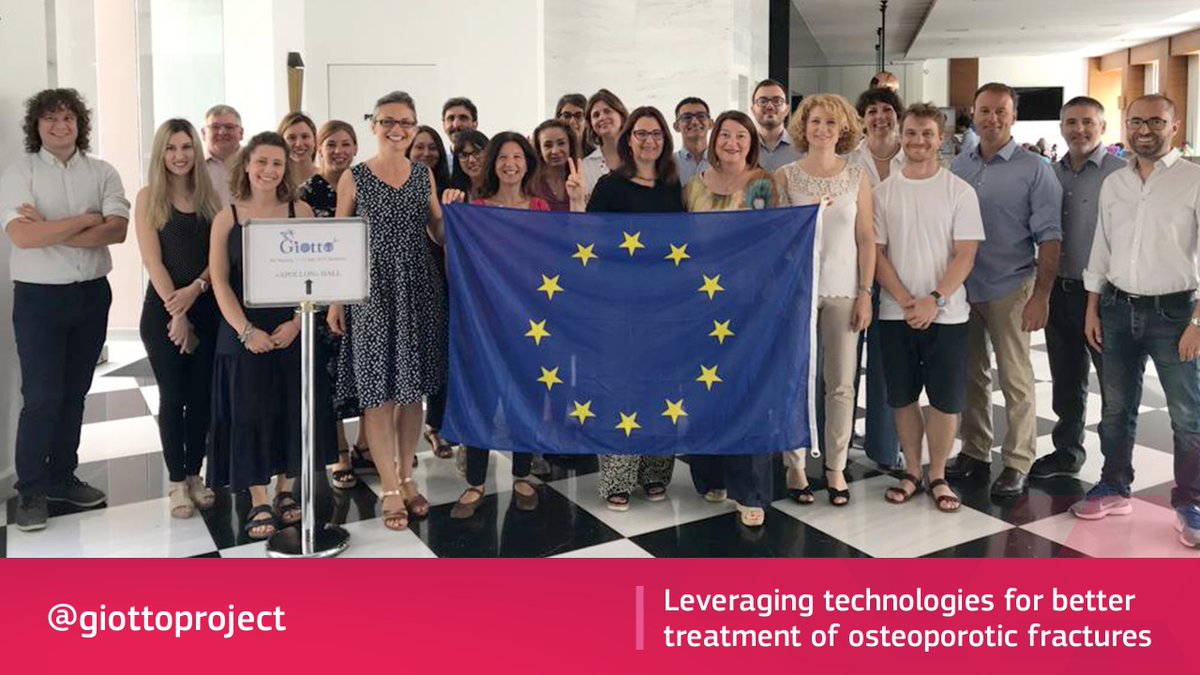 Meet the #EUfunded <a href="/giottoproject/">giottoproject</a> team leveraging #3Dprinting, #IoT and magnetic #nanoparticles to offer better treatment for osteoporotic fractures 🦴
➡️ giottoproject.eu

↪️ Want to be our next Twitter #header?

Send us your team photo 📸📥 
outreach@cordis.europa.eu
