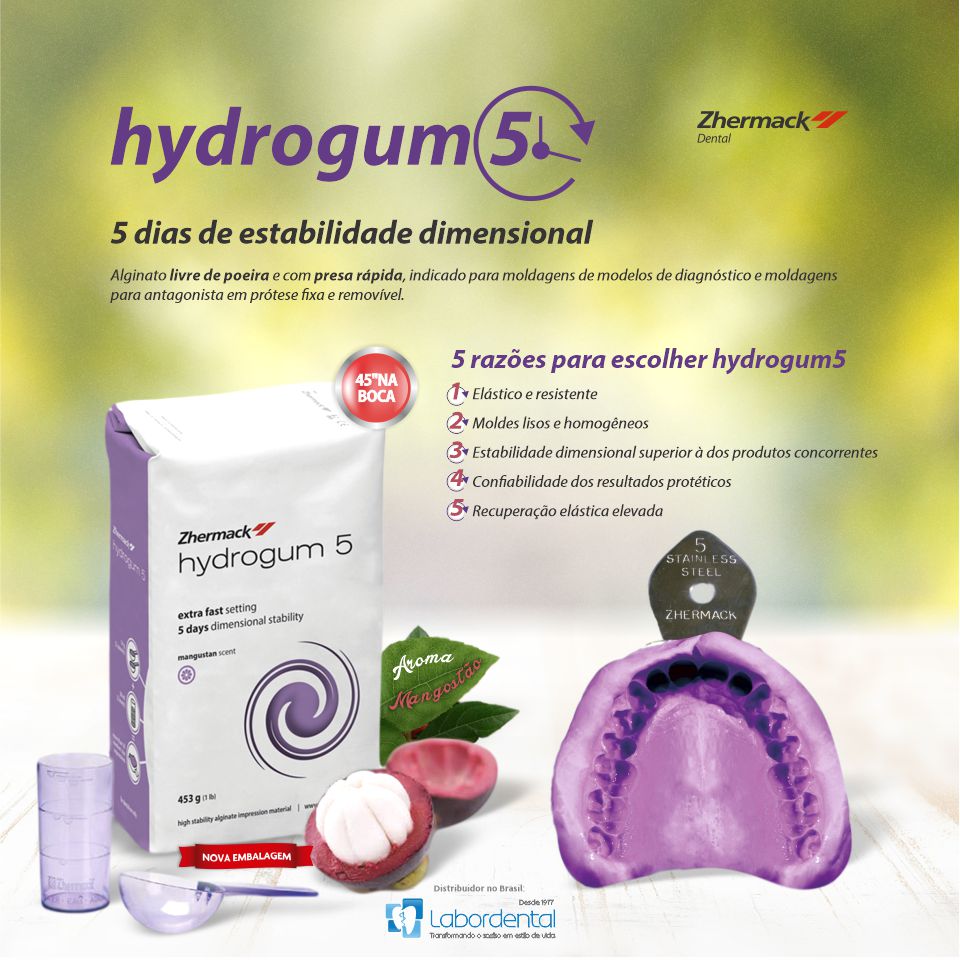 Material dental de alginato - Hydrogum 5 - Zhermack - para moldes