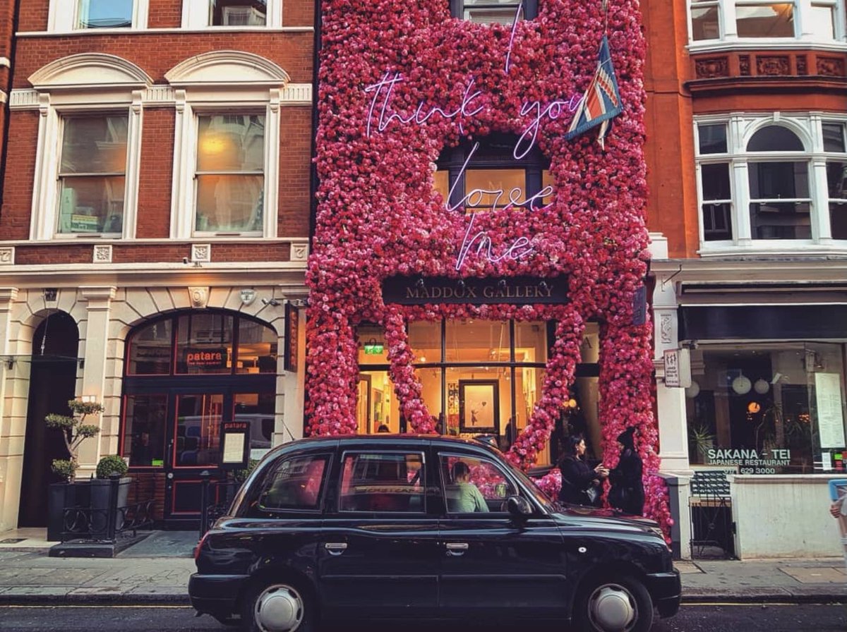 Maddox Street, London, England, 2020