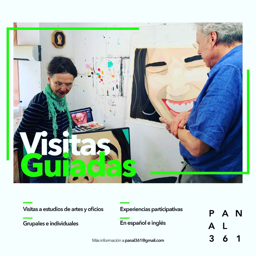 Porque nos encanta recibir a todos los interesados en conocer más acerca de quiénes somos y qué artes y oficios suceden en #Panal361
Para reservar visitas a estudios o saber más acerca de nuestras propuestas, escribínos: panal361@gmail.com
#artvisit #artiststudios #openstudios