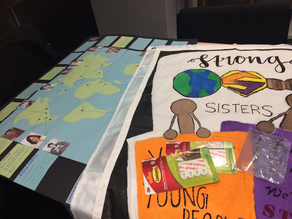 BDYouthZone's tweet photo. The strong sisters are at @BlackburnMuseum today setting up their exhibition to showcase the research they have done over the last 12 months into the strong and rich heritage of women from Blackburn with Darwen @HeritageFundUK #health&wellbeing #skills&aspirations https://t.co/6JICS6FB33
