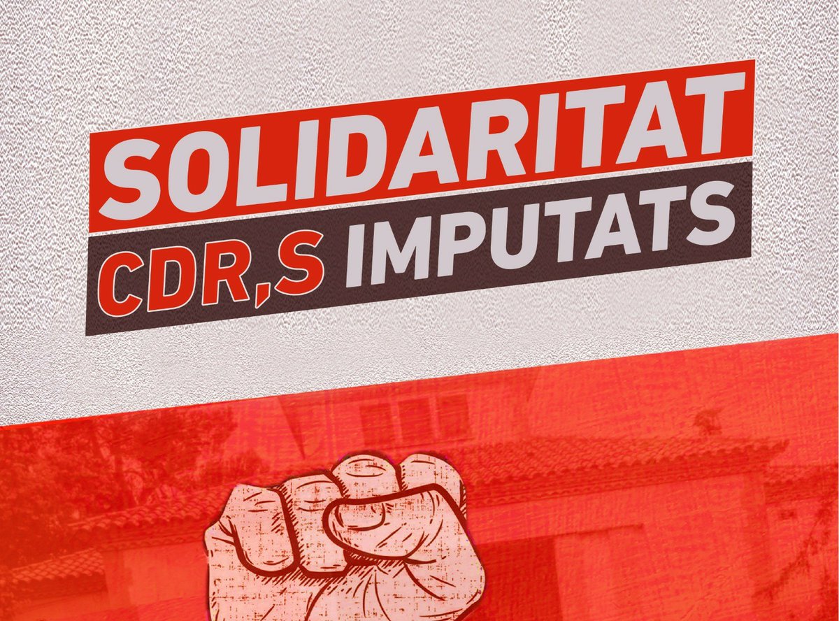 CDRSantBoi's tweet photo. 🔴 Un company de #SantBoi ha estat citat a declarar avui a les 18h per la Guardia Civil a la Caserna de Sant Andreu de la Barca com a investigat pels talls de la Jonquera.

✊ La solidaritat, la nostra millor arma! No estàs sol! https://t.co/s54bjQq5RG