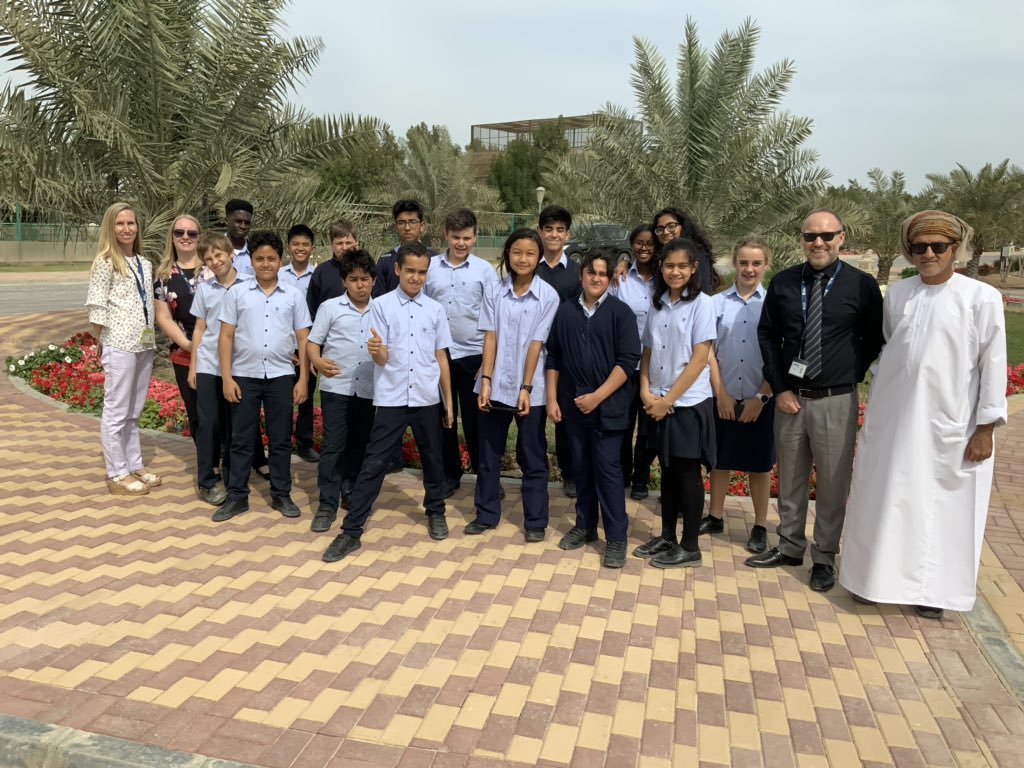 DCEcoSchool's tweet photo. A big thank you to Agrico , and particularly Dr. Fahad for showing us around your amazing farm today. #Ecoschools #sdg12 #AgricoQatar https://t.co/4wY8Rg8OnZ