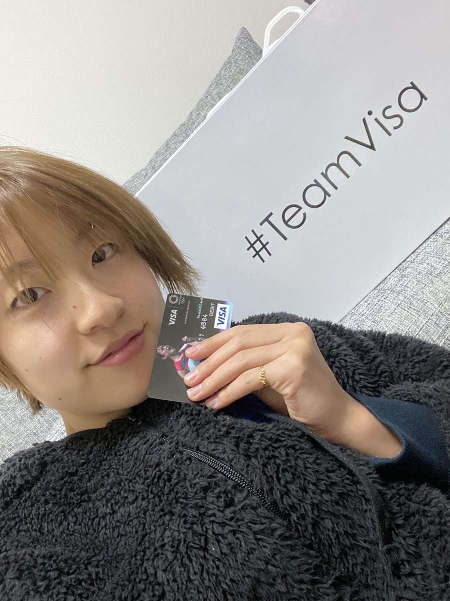 I'm so proud to join #TeamVisa. 
#Tokyo2020 #VisaAmbassador