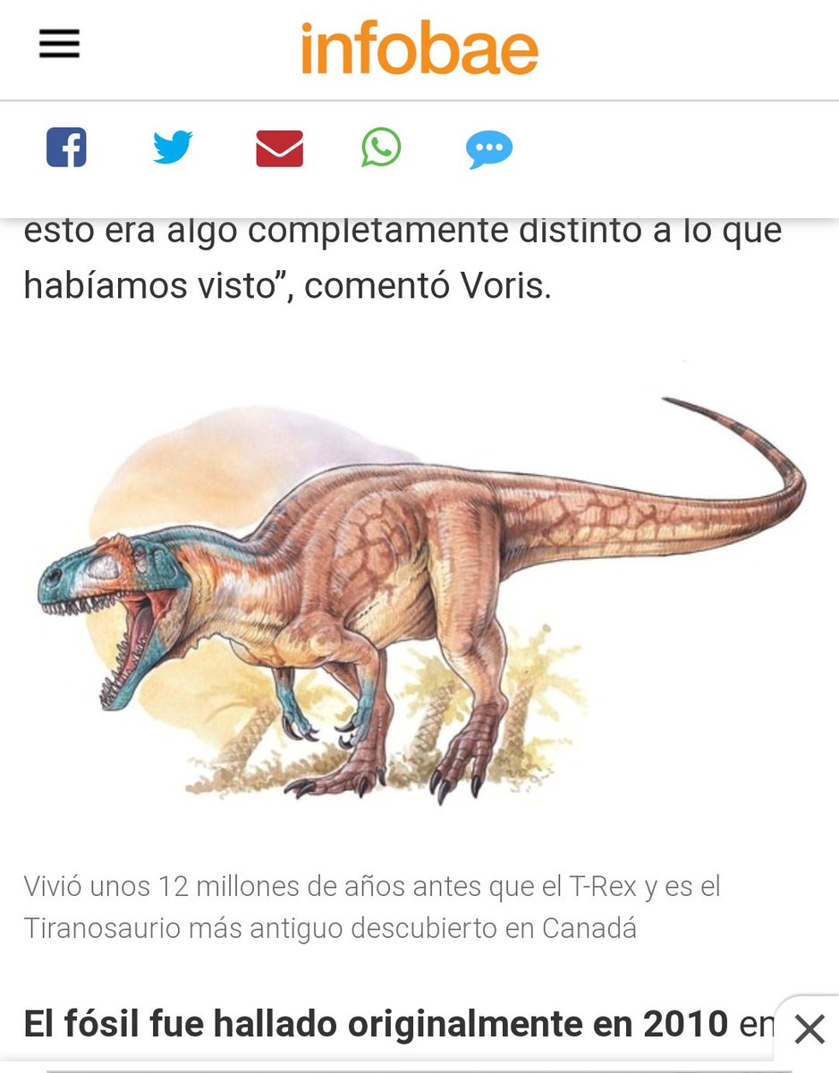 ezequielvera's tweet photo. Por favor esta nota!! Tanto cuesta hacerla bien? Este bicho es un dibujo de @Gabrielluislio del _Asfaltovenator_ de Chubut (además de no dar crédito al ilustrador, no es un bicho de donde dicen) #PaleoFail https://t.co/tdj8rcHEbH