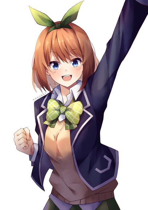 kowakunai | COMMISSION OPENさんがTwitterに投稿した中野四葉(五等分の花嫁)のイラスト。