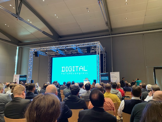EfcomG's tweet photo. #SME meet #digitization - that is the motto of today's @dfcefm DIGITAL Future Congress in #Frankfurt am Main. There are 52 speakers on current topics - and of course #efcom as a participant!
#Innovation #Factoring #alternativefinance https://t.co/kihBXRUe5E