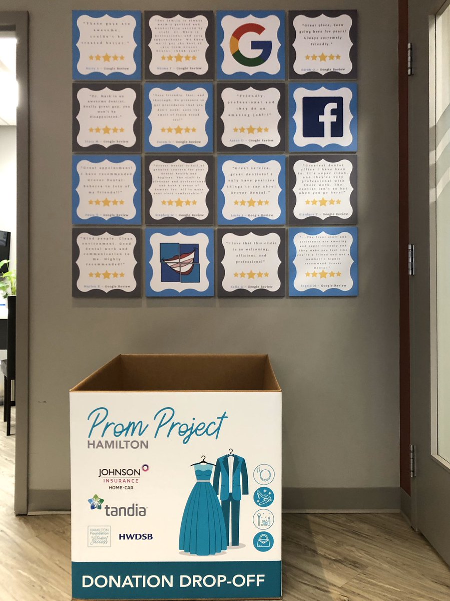 @groverdentalcare 11 Rebecca st, Hamilton is ready too! Bring your #PPH2020 donations down!