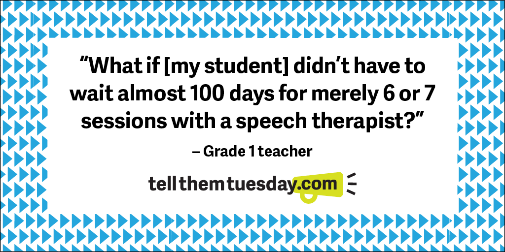 SaskTeachersFed's tweet photo. Help ensure that Saskatchewan's children and youth are getting the supports they need. Join #TellThemTuesday and let your MLA know that our kids deserve more. #SaskEd #skteach https://t.co/kgFAX3a71V https://t.co/Wh4pLnUsiA
