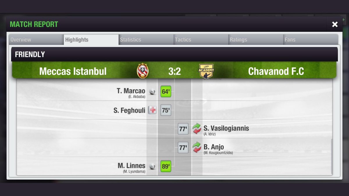 fff_top's tweet photo. 🏆 Coupe de France IV 🏆

Here are the results of the second day of the #CDF11

This was the biggest game of the group phase between @MeccasIstanbul and @ChavanodFC.
The Turkish club 🇹🇷 has made a fantastic comeback as to sign their first victory in the Coupe de France IV

#FFF11 https://t.co/hOog6EPABb