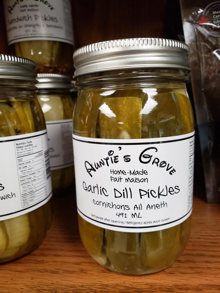 Pickles! Goes great with cheese on a charcuterie board :)