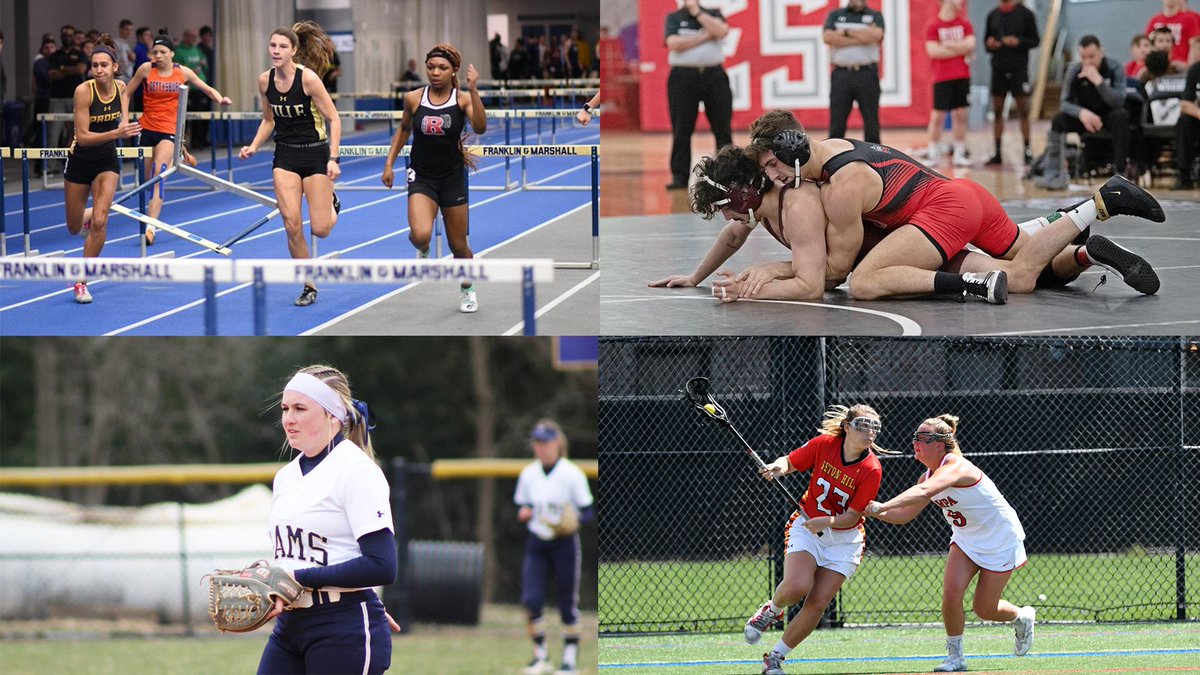 PSACsports's tweet photo. 🚨🚨 CLOSING OUT A JAM PACKED WEEK FOR THE PSAC:
🎾 #PSACmten/#PSACwten
⚾️ #PSACbsb
🥎 #PSACsb
🤼♂️ #PSACwrestle
🥍 #PSAClax
🎽 #PSACindoor
Visit 🗓️ https://t.co/z5rpftC6DH for scheduling, live stats/video and more! #PSACproud https://t.co/WmgkeMe21M