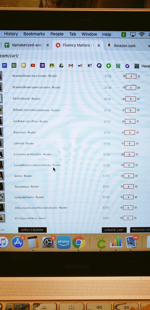 MrsSraAllen's tweet photo. Soooo excited! Renwick Spanish department just ordered Grant-funded Spanish CI Novels to jumpstart our Spanish "Book Love" program! So many options for our students to choose from. Sneak peek below! ¡Gracias REF! @Espanolen267 @KatiThul @AHS_INDIANS @GPHSOwls @MeenenRachel https://t.co/ElK3zvxFQS