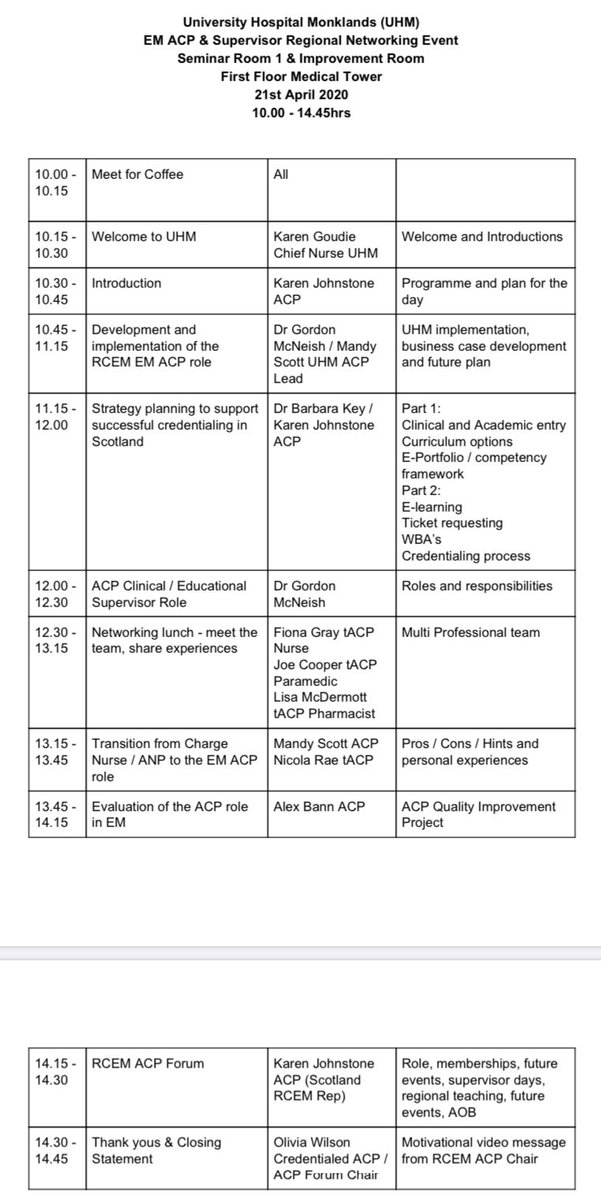 Karen Johnstone 💙 (@kmacjohnstone79) on Twitter photo ⭐️ Save the date ⭐️ EM ACP & Supervisor Networking Event 🏴 <a href="/MonkeesED/">The Monkees ED</a> <a href="/UHMonklands/">University Hospital Monklands</a> Programme attached ⬇️ Please RT and contact scotlandacpforumrep@rcem.acuk to secure a place! <a href="/RCEMACPForum/">RCEM ACP Forum</a> ⭐️ Save the date ⭐️ EM ACP & Supervisor Networking Event 🏴 <a href="/MonkeesED/">The Monkees ED</a> <a href="/UHMonklands/">University Hospital Monklands</a> Programme attached ⬇️ Please RT and contact scotlandacpforumrep@rcem.acuk to secure a place! <a href="/RCEMACPForum/">RCEM ACP Forum</a>