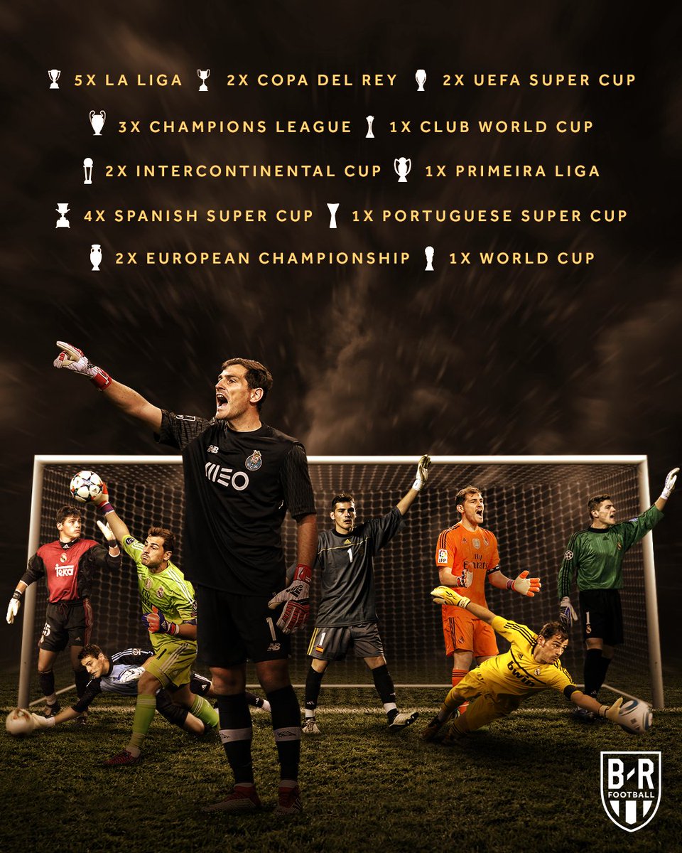 22 years. 1,048 games.
What a career.

Thank you, <a href="/IkerCasillas/">Iker Casillas</a> 👏