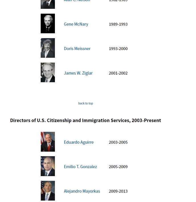 ...The timing of Melania's EB-1 visa application is interesting. The outgoing INS commissioner, Doris Meissner, resigned in Nov '00 & the incoming commissioner, James W. Ziglar, only took office in Aug '00. Melania's visa was approved in March '00...