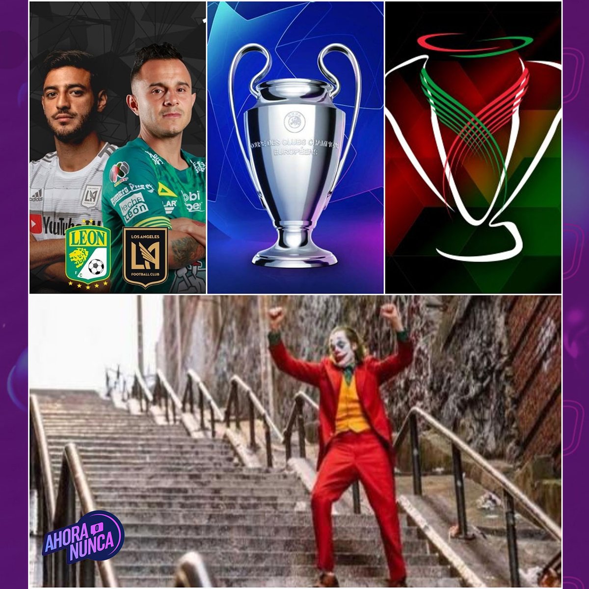 ahoraonuncaespn's tweet photo. ¡Llegó el día que tanto soñaste! 😍
Concachampions, #ChampionsxESPN y #LaCopaxESPN 🤩 https://t.co/guxWqenLu0