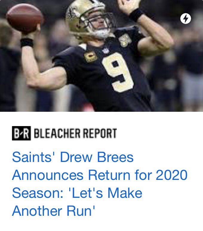 SaintsFansUnite's tweet photo. Heeeeeeeeeee’s back!!!!! https://t.co/lcIpO9x9F4