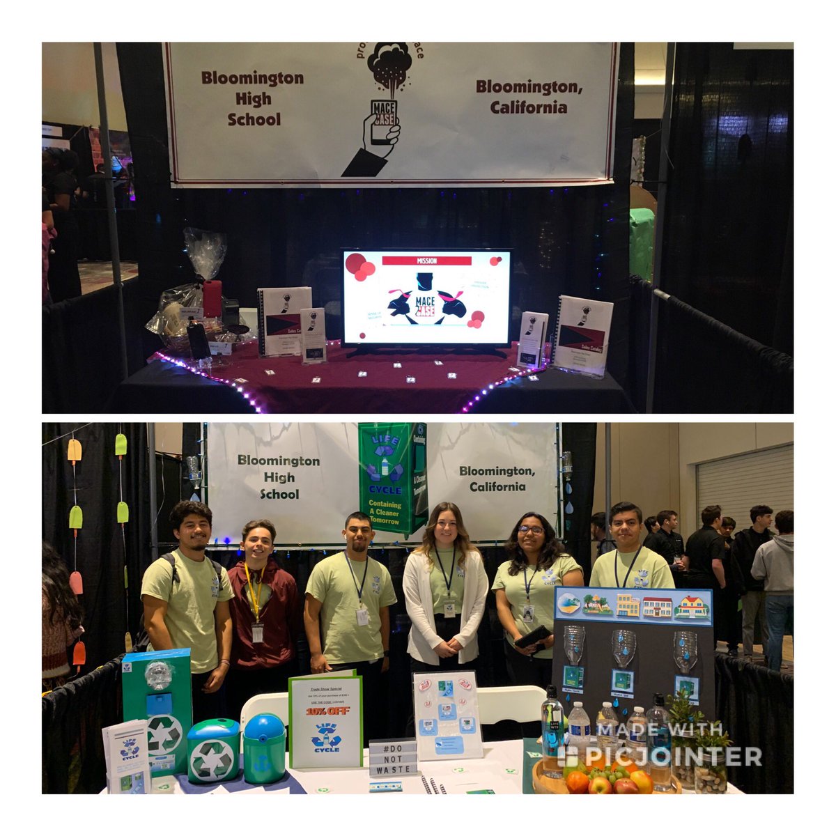 bucnrob4's tweet photo. Los Angeles Area Trade Show👍🏼 
Competition Day  @VEInternational @BHSBruinsCA @ColtonJUSD https://t.co/4T5kRhDYmP