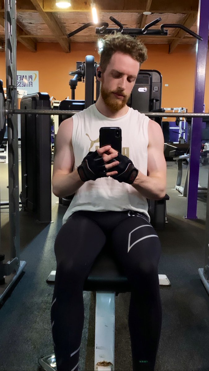 YahHugh's tweet photo. Finished my 4am workout ππ
My focus today was chest, biceps, triceps and legs. I have to keep reminding myself; this will take time and patience to achieve my bodybuilding goals.
#gymfut #futfam #gay #gayfit #gymjunkie #journeyofanectomorph https://t.co/jEyj0okxty