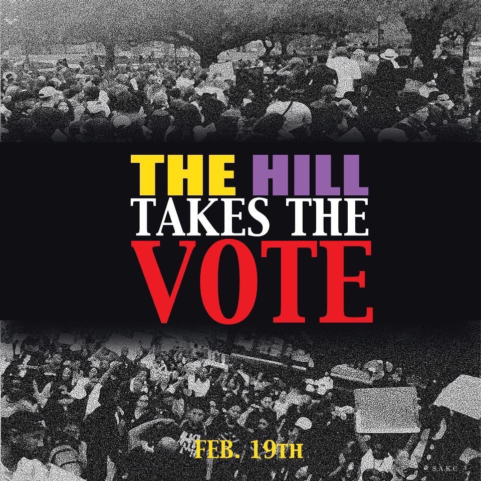PvManrrs's tweet photo. Tomorrow PVAMU #TheHillTakesTheVote https://t.co/hOSpYRGM9j