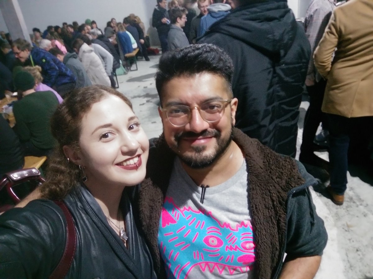 <a href="/CraftBeerCares/">CraftBeerCares</a> AWWW 🥰 Thanks &amp; so true! I've so many great &amp; long lasting friends within this industry. So many people who show incredible care. You were one of the 1st! Which reminds me...here's a very happy snap from the weekend at <a href="/LoveBeerLondon/">LoveBeerLondon</a>❣ Huge smiles &amp; huge love #LetsBeerPositive