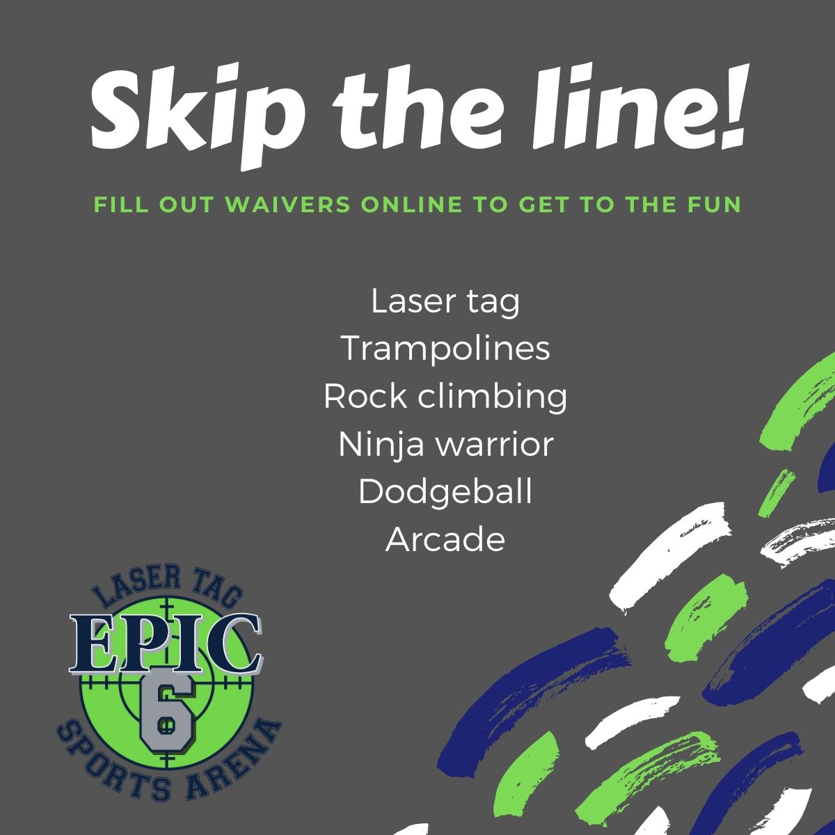 Epic6Fun's tweet photo. Save yourself some time and skip the line!
636-600-1890 | https://t.co/JLBiKcIE4L https://t.co/fTyn8Ug9YI