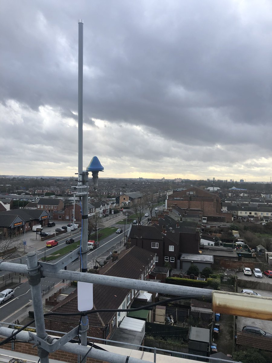 adyb76's tweet photo. #mikrotik #LoRA kit installed today by @purebroadband for the #connectedhull #IoT community project. Will be interesting to see how it performs. https://t.co/Mkc7K5Zb37