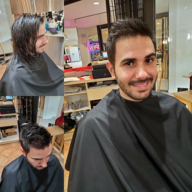 VincentsDen4Men's tweet photo. Welcome back all. #transformationtuesday #changeisgood #mensgrooming #menshair #menscut #hairbyjuliemorton #barber #ladybarber #barberlife💈 #torontobarbers #toronto #etobicoke #thekingsway #humbertown https://t.co/UqKmJzYQku https://t.co/Ht63z0oHOv