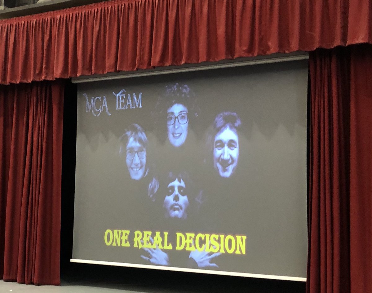 gow_linzi's tweet photo. Genius start to the ⁦⁦@McaDorset⁩ 11th annual conference! Simplifying MCA through the lyrics of Queen. Alex Ruck Keene, ⁦@LMillerDorset⁩ and ⁦@DWFireRescue⁩ rocked it too 😁#partnershipworking #rightsbasedpractice https://t.co/etJseC3UDH
