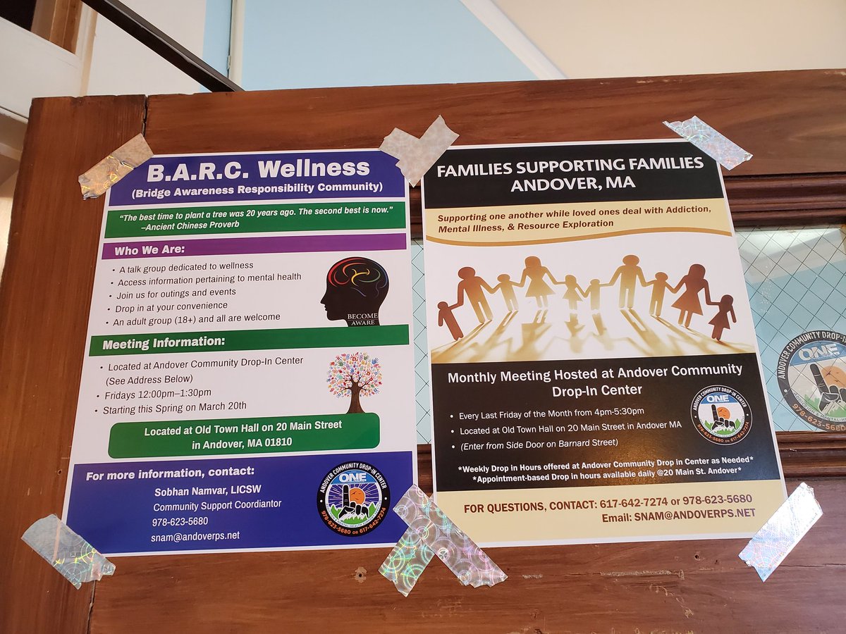 TeamTram's tweet photo. Learned a lot from conversation with @AndoverMaGov @CsSandover Sobhan, who works with individuals &amp; families dealing with substance use &amp; mental health issues. Many great programs available to connect community members with resources. Check out their office at Old Town Hall. https://t.co/1Ax2brIEJI
