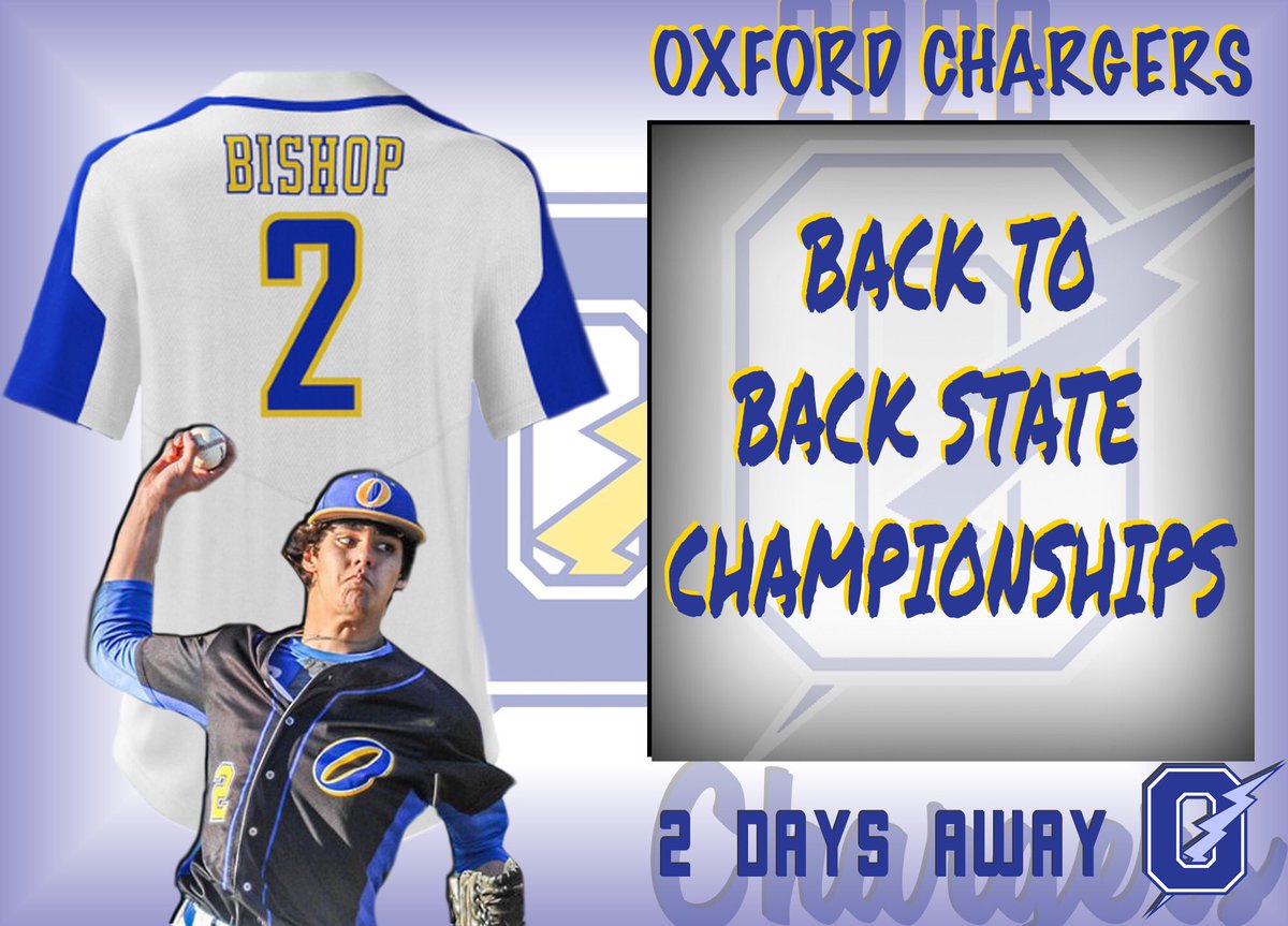 The Chargers won Back to Back State Championships in 2015 &amp; 2016! We’re Just 2 DAYS AWAY!