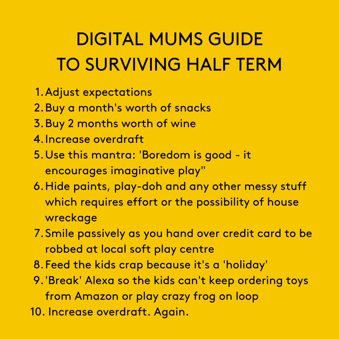 TheSocialClubHQ's tweet photo. Half term hell😩? We have some great holiday hacks for those working at home with the kids around 👌
#freelancers #remoteworking #flexiblework https://t.co/ZuSv8Ockif