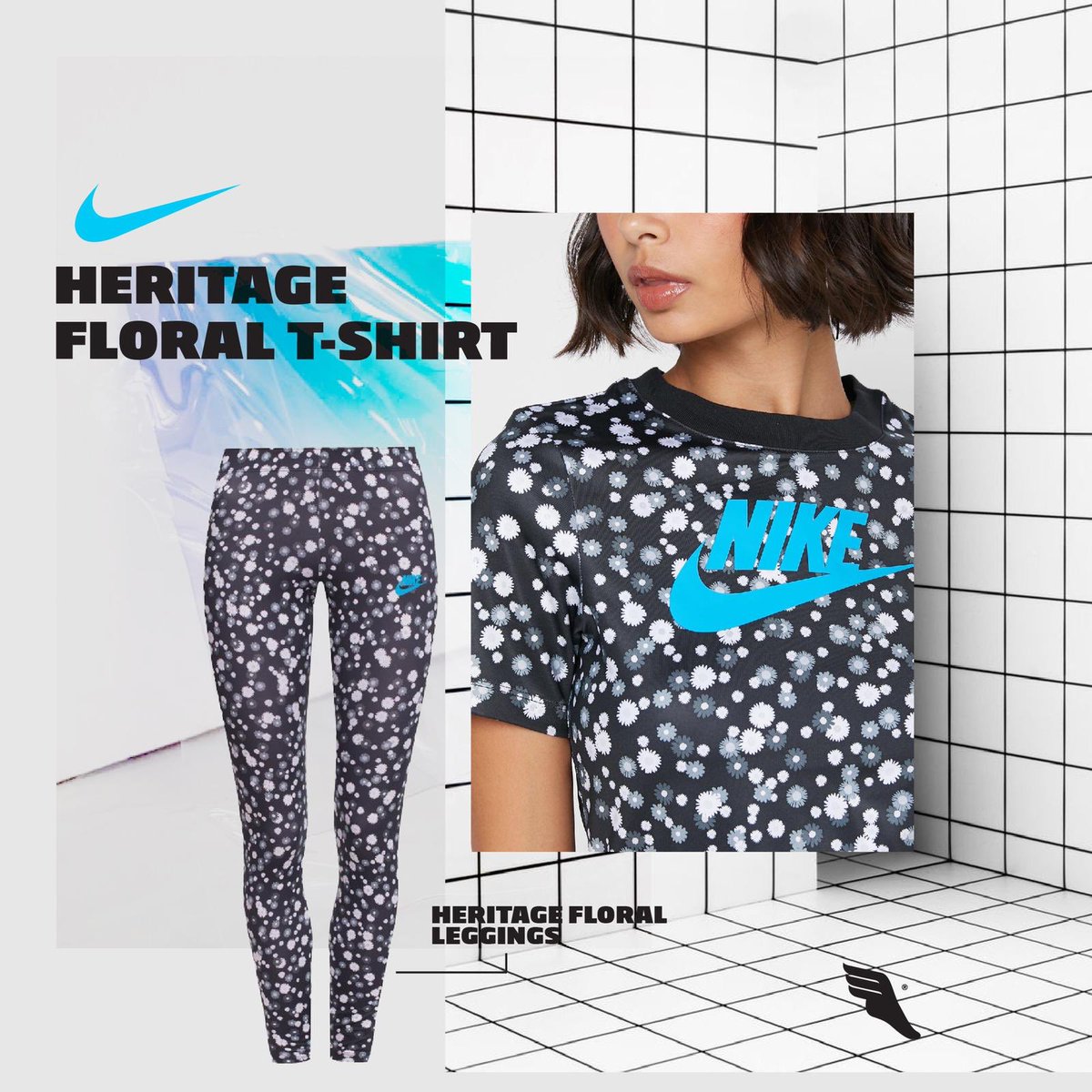 nike floral set