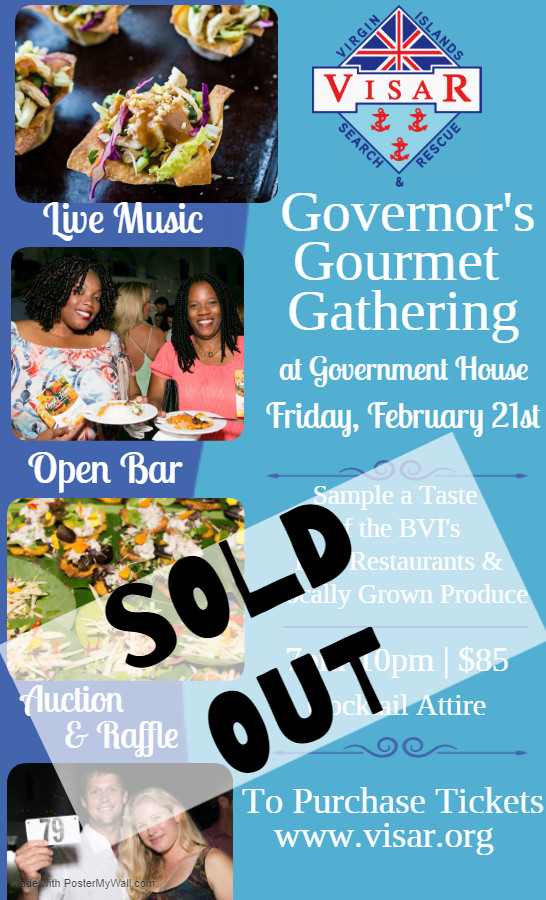 Governor's Gourmet Gathering is SOLD OUT! Thank you to everyone for their support.  If you'd like to be put on the waiting list, please email julie@visar.org.