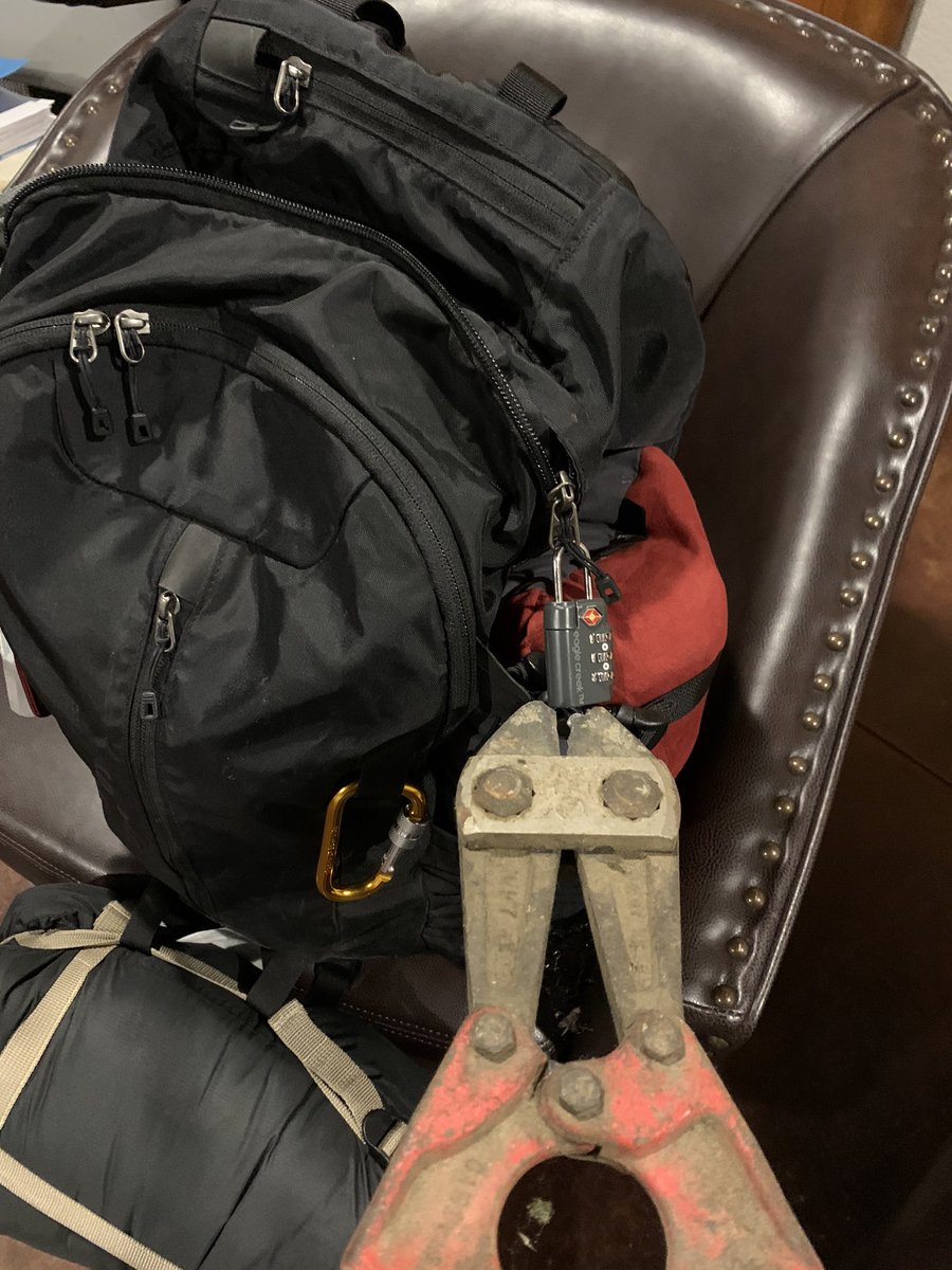 joshturney1's tweet image. Stoked for travels the next couple of weeks. Headed to @PokotKids Kenya and then meet up w my @ILAgLeadership class for an epic ag focused trip in Kenya and Israel. Just 1 minor fix this morning, forgot my lock code and had to get out the bolt cutters. #memoryfail
